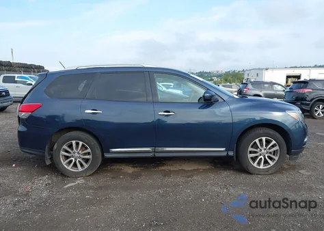 2014 Nissan Pathfinder Sl z USA, uszkodzony, nr VIN 5N1AR2MM5EC718793